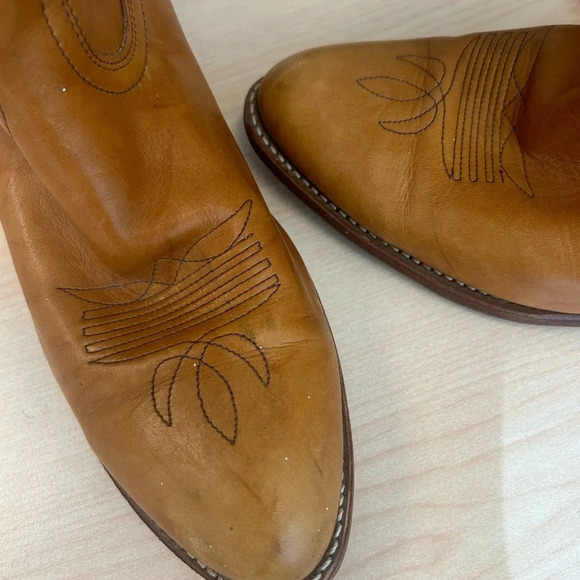 Men’s vintage Western Bullrider size 11 cowboy boots in excellent vintage cond - Picture 12 of 13